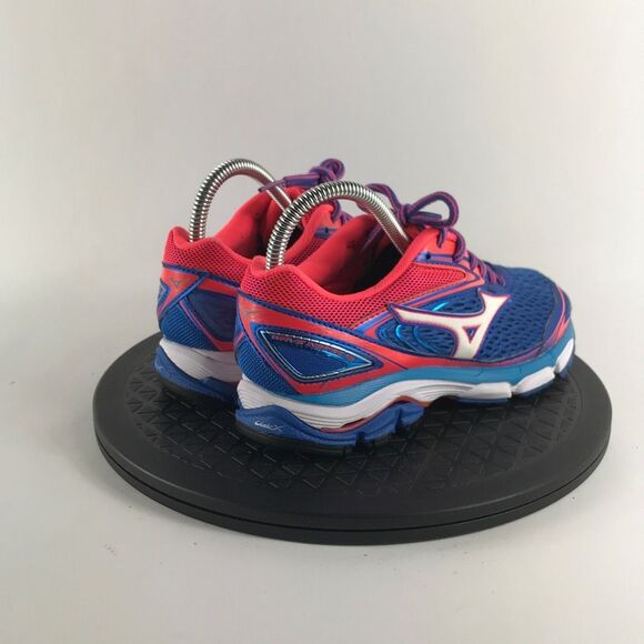 Mizuno Wave Inspire 13 Blue/Pink Athletic Running Shoes Women’s Size 6 - Picture 5 of 12
